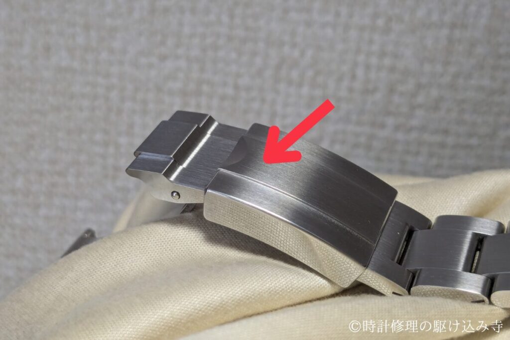 ロレックス時計の傷の状態